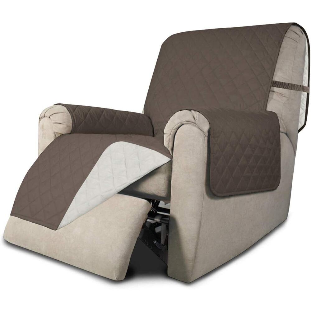 Recliner Chair Slipcover Reversible Sofa Cover Water Resistant Couch Cover